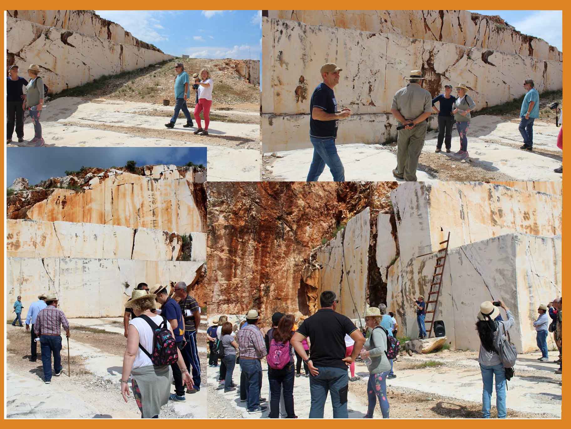 Excursión a las canteras contemporáneas del cerro de las Chozas.